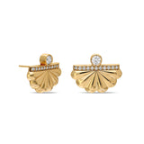 "Bahía" Earring - Yellow Gold and Diamonds